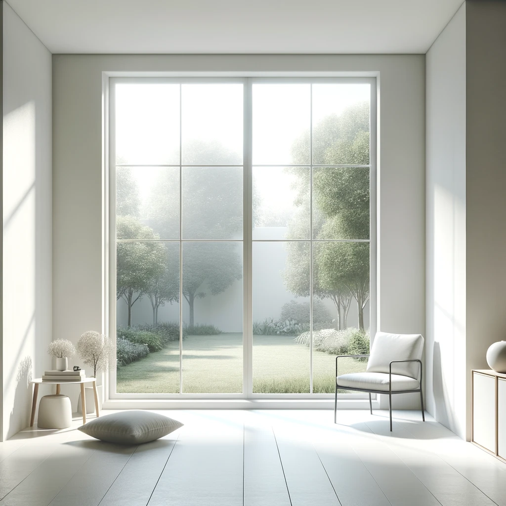 Single Pane Windows in minimalist design